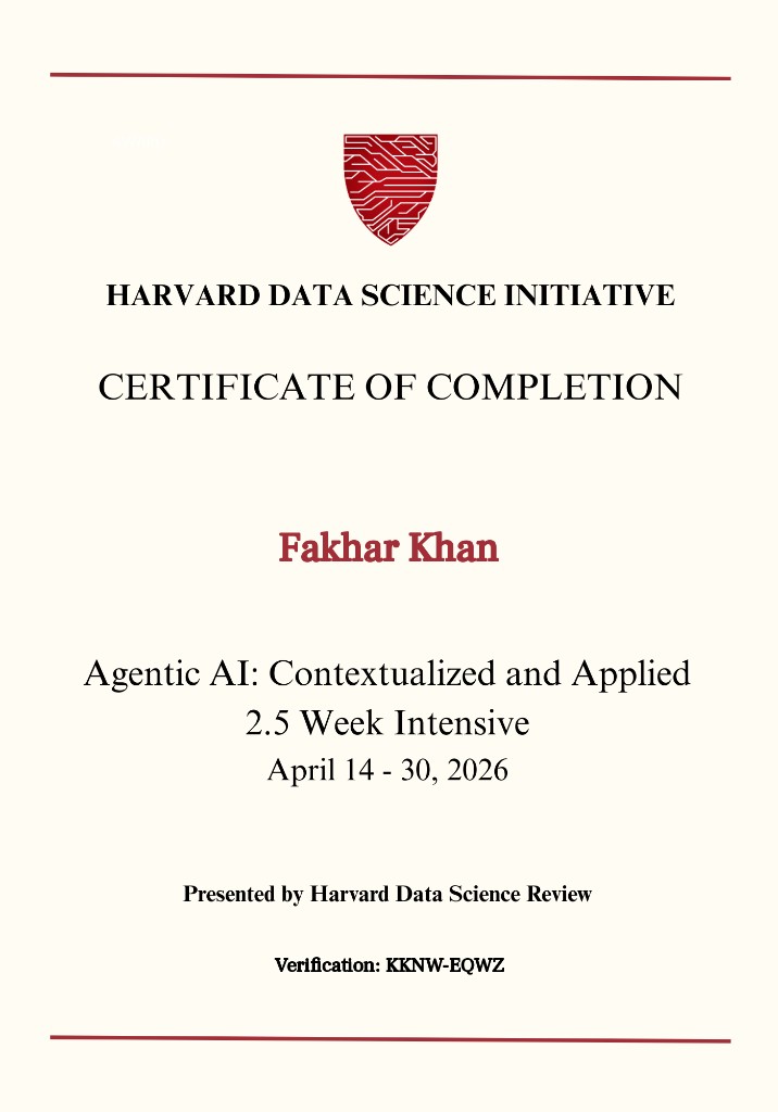 Harvard Agentic AI Intensive