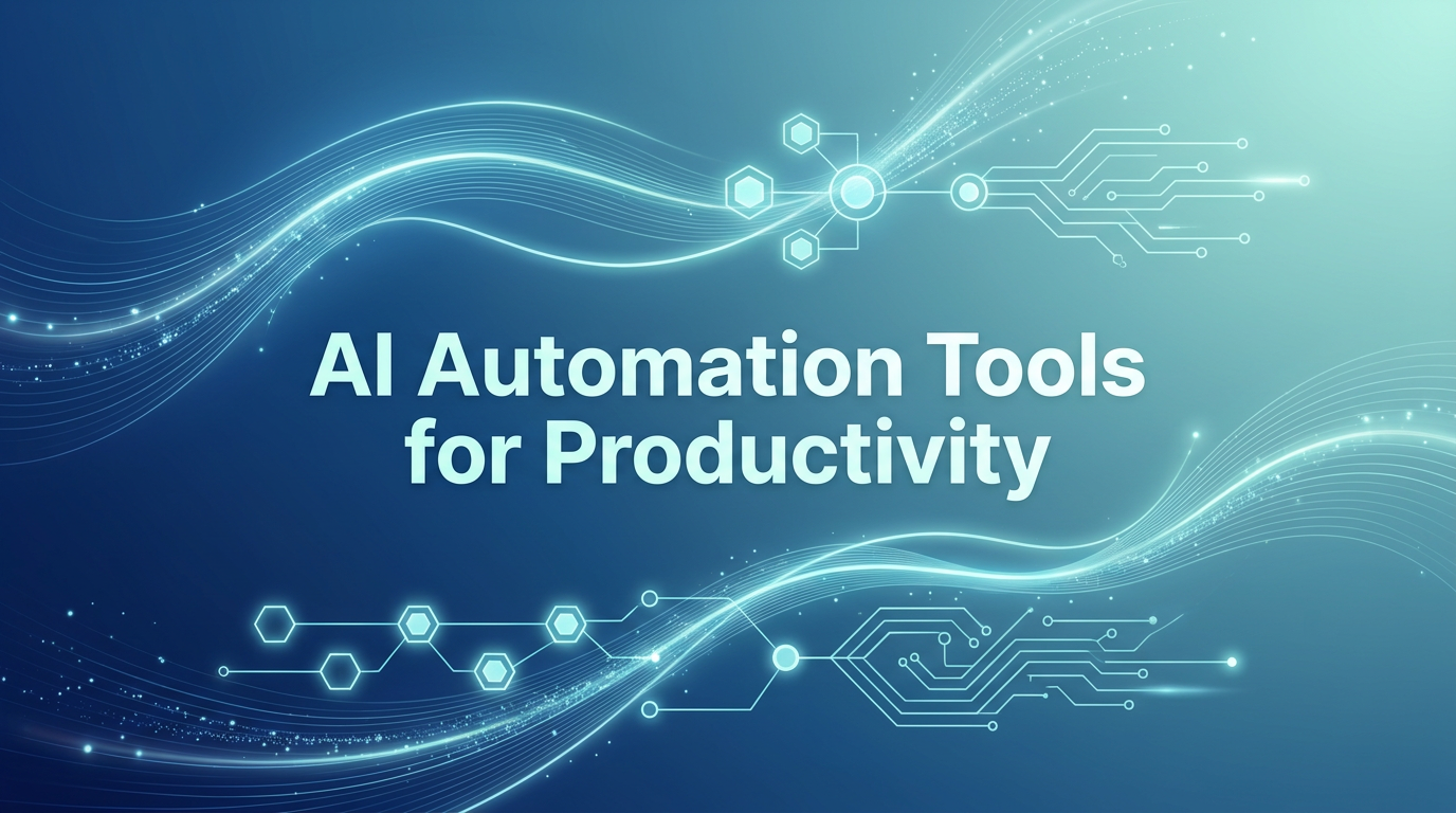 How AI Automation Tools Can Transform Your Productivity